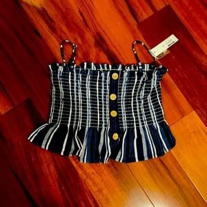 Crop Top New. Tags still on
